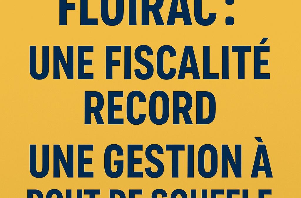 une fiscalité record à FLoirac
