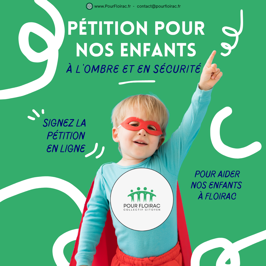 Pétition pour nos enfants à Floirac